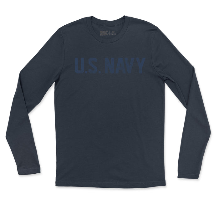 The U.S. Navy Midnight Men's Long Sleeve
