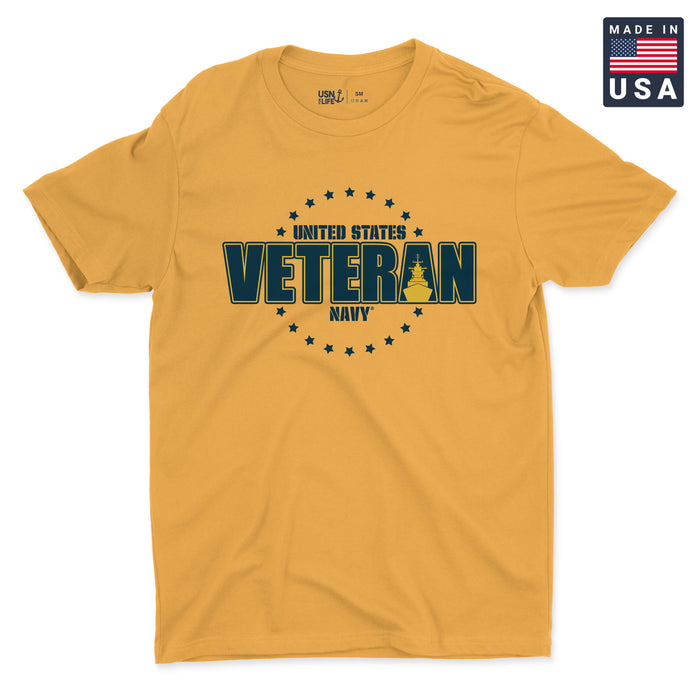 Circle Logo Veterans Men's - T-Shirt