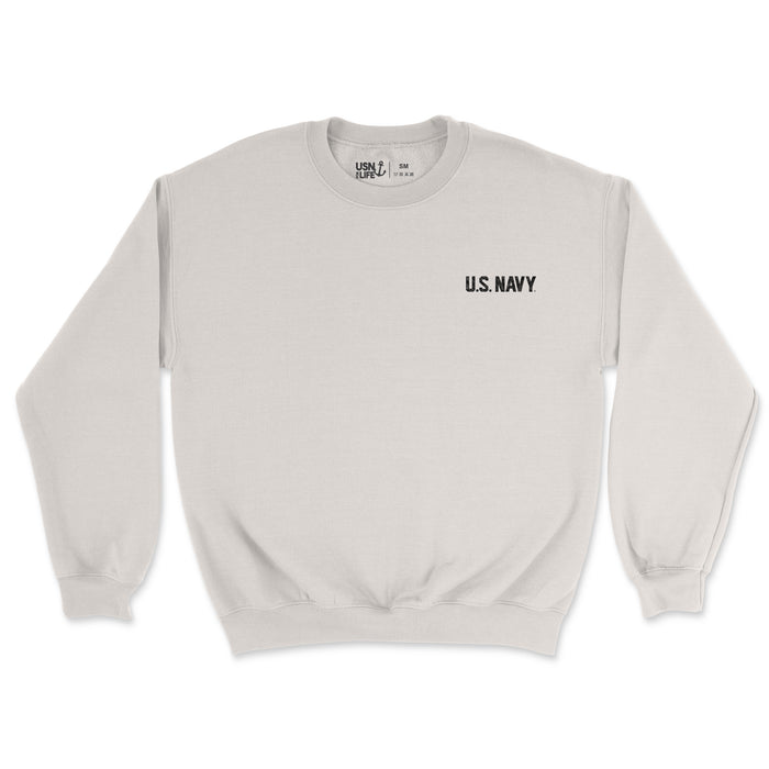 Proudly Served in the US Navy Men's Sweatshirt