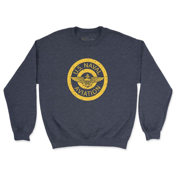 Naval Aviation Patch Men's Midweight Sweatshirt