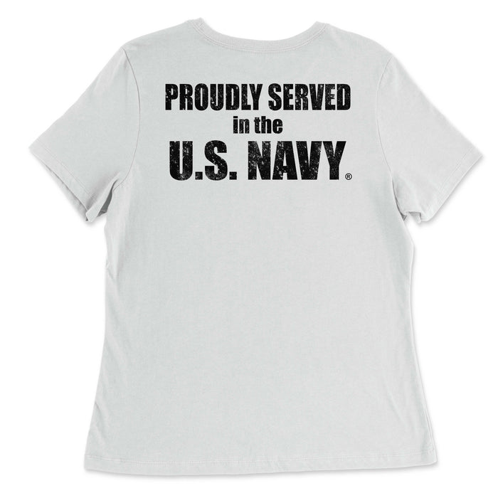 Proudly Served in the US Navy Women's T-Shirt