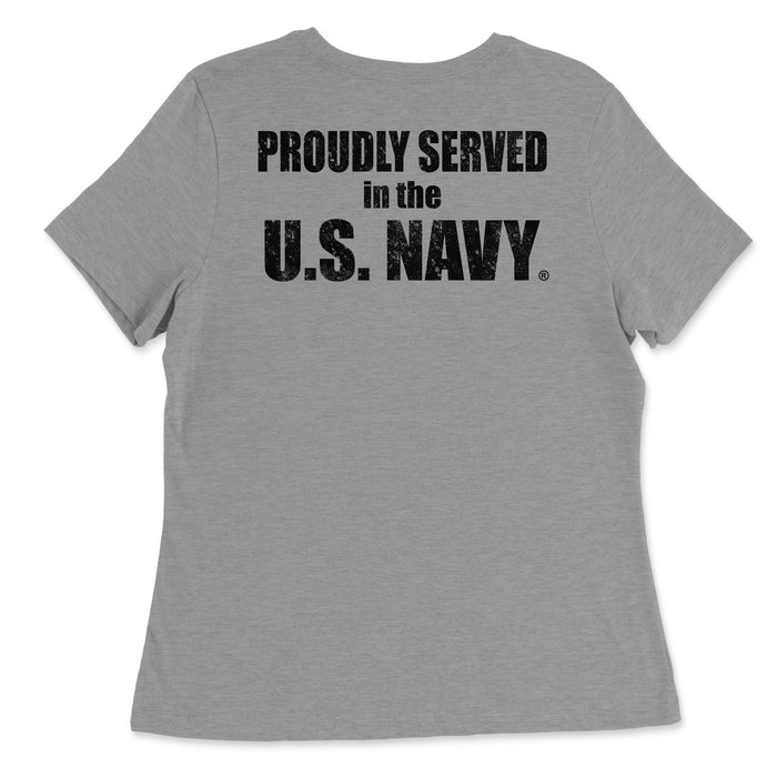 Proudly Served in the US Navy Women's T-Shirt