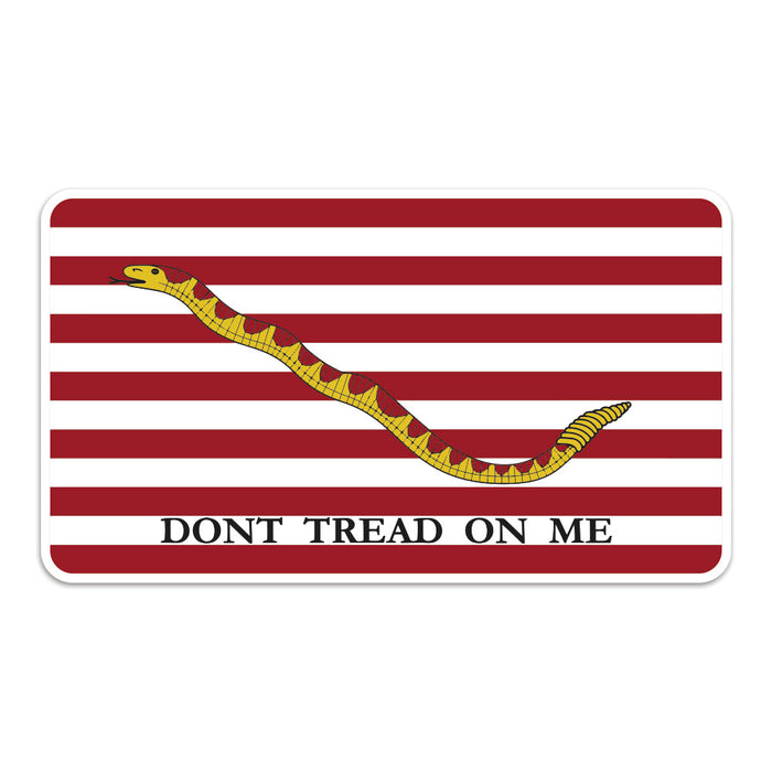 Jack Flag (Don't Tread On Me) Sticker