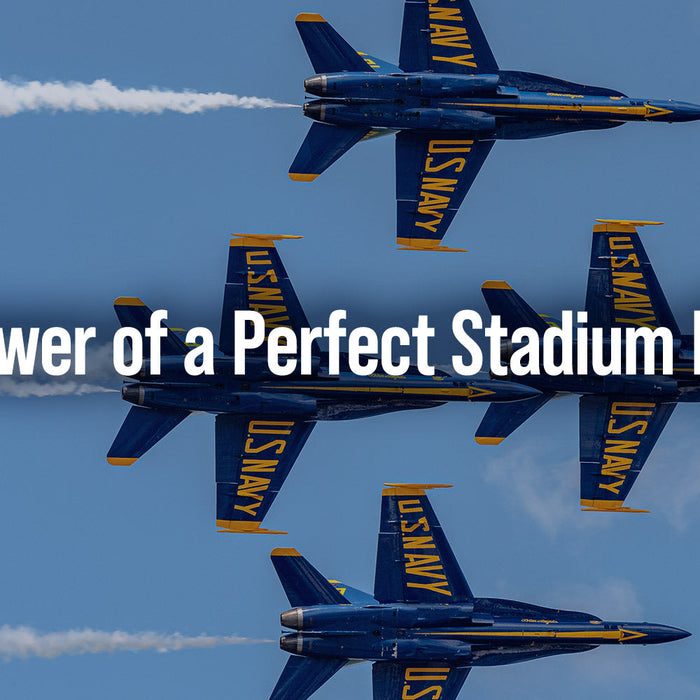 The Power of a Perfect Stadium Flyover