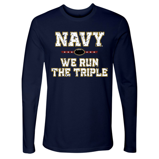 Mens Small Navy Style_Long Sleeve