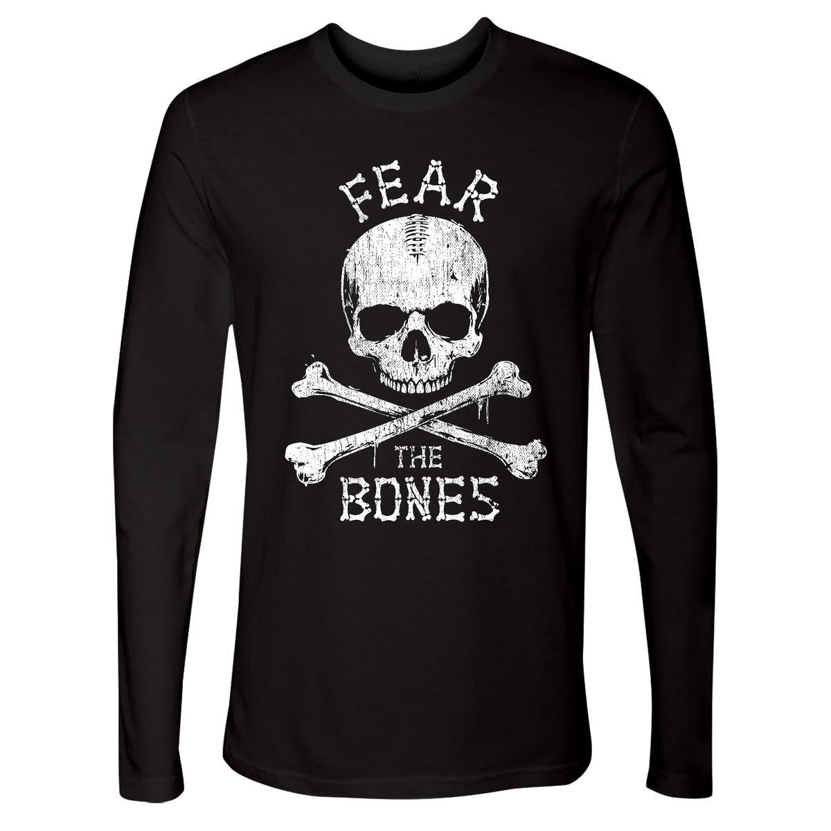 Navy Apparel | FEAR THE BONES Fine Jersey Long Sleeve Tee | Mens