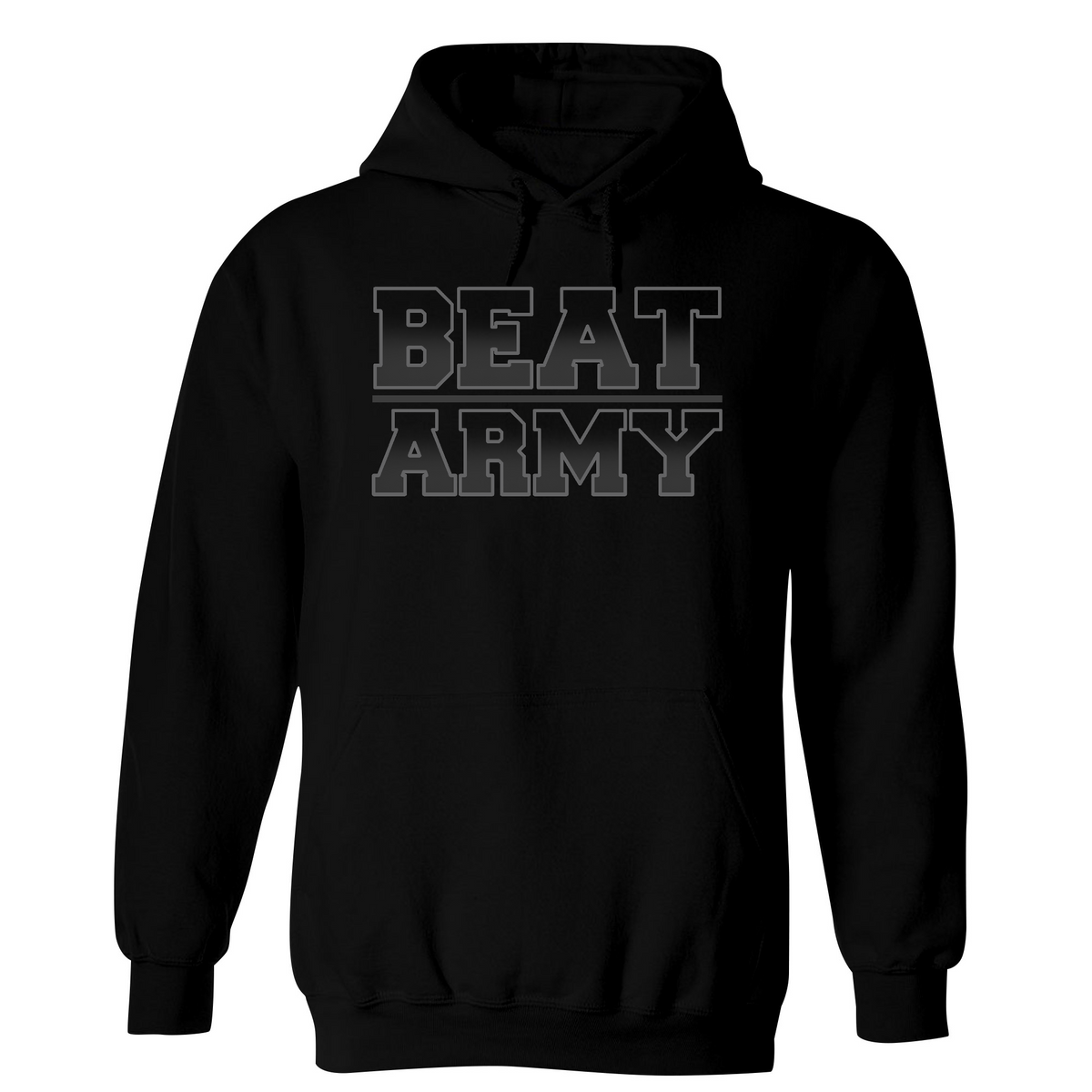 Beat Army Blackout Men s Hoodie