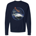 Mens Small Classic Navy Heather Style_Sweatshirt