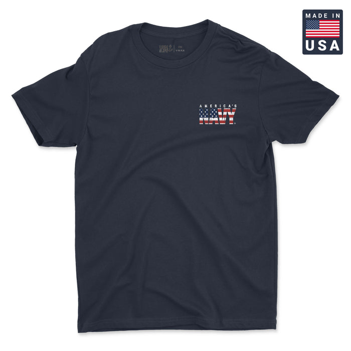 America's Navy Flag Men's T-Shirt