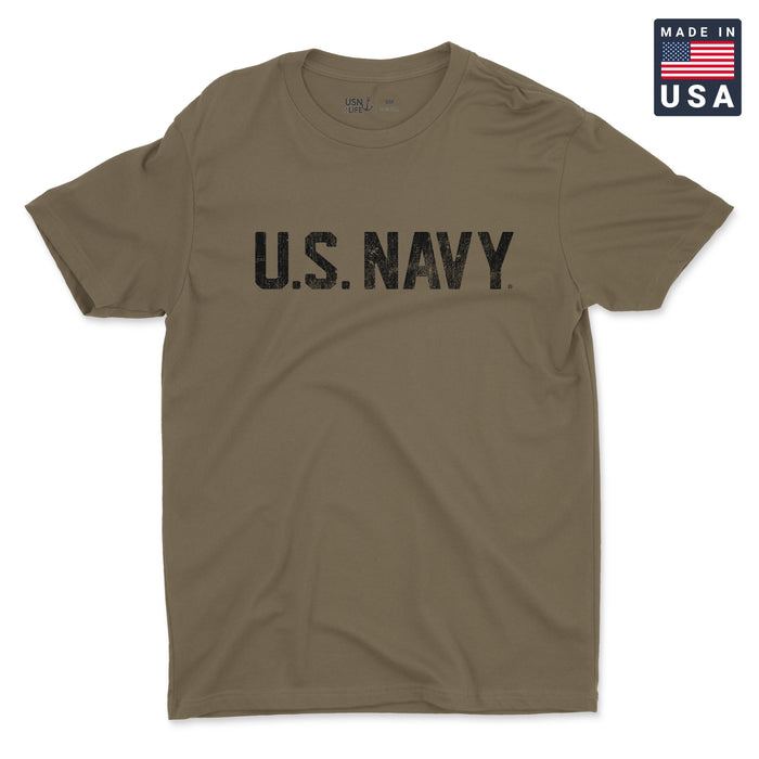 Vintage U.S. NAVY OD Men's T-Shirt