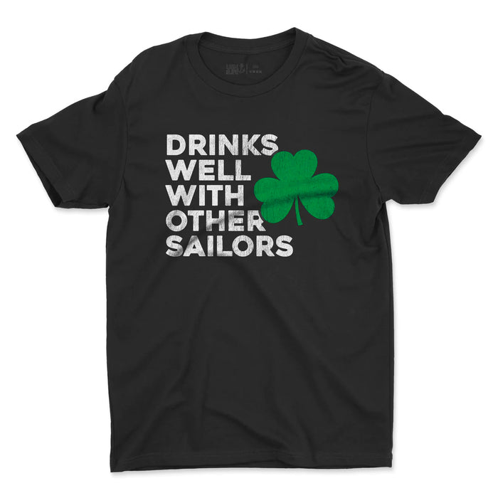 Drinks Well with Other Sailors Men's T-Shirt 2023