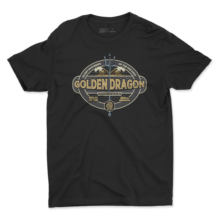 Golden Dragon Trident Men's T-Shirt  2023