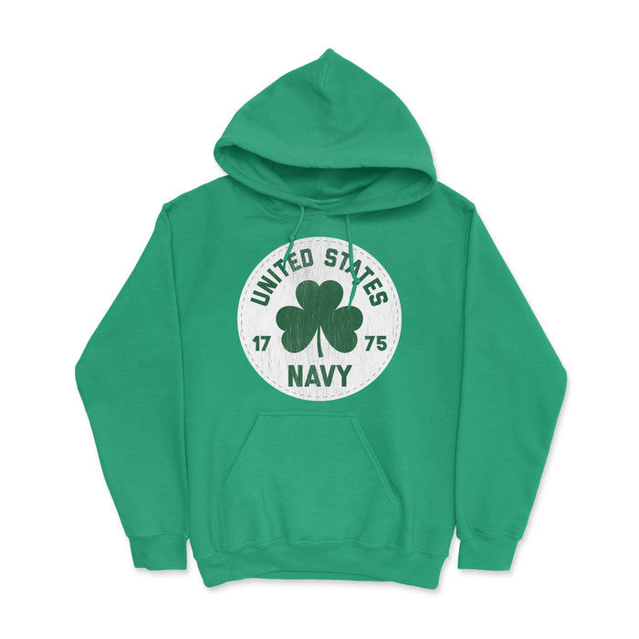 US Navy Shamrock Circle Men's Limited Emerald Edition Hoodie