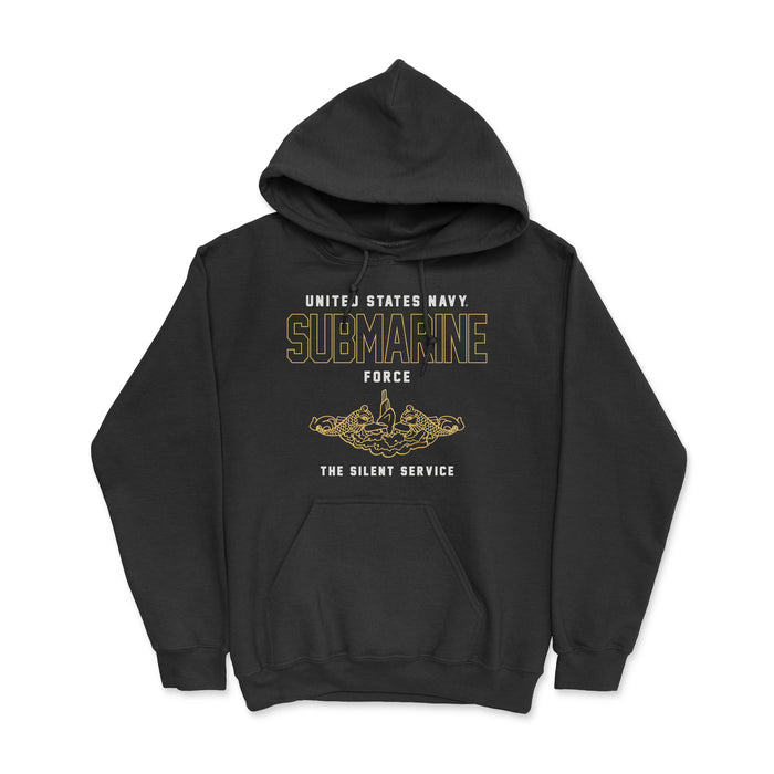 Silent Service - US Navy Submarine Force Men's Heavy Blend Hooded