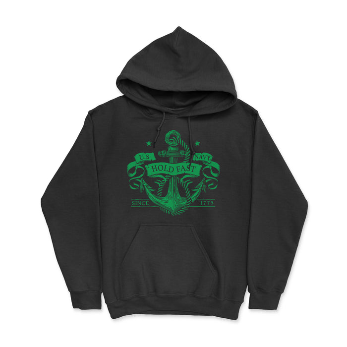 Hold Fast Anchor Limited Emerald Edition Men's Hoodie