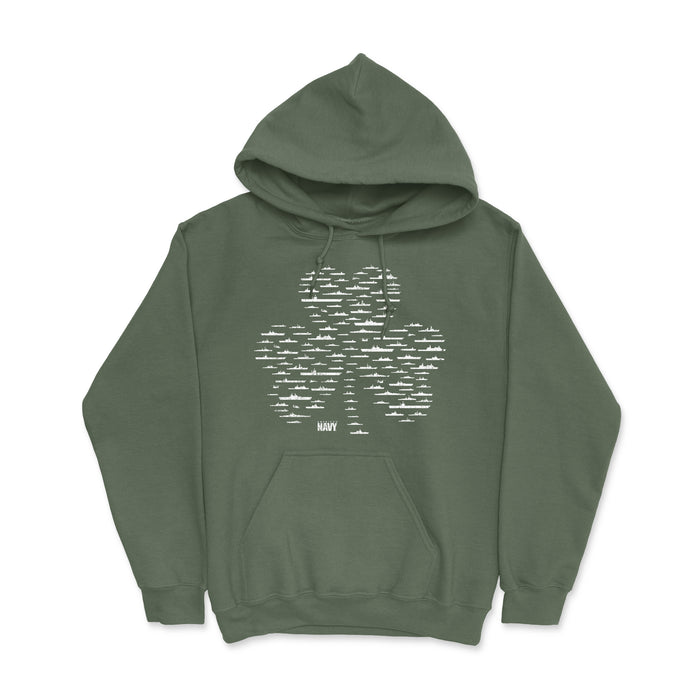 The Fleet Shamrock St. Patrick's Day Limited Emerald Edition Men's Hoodie