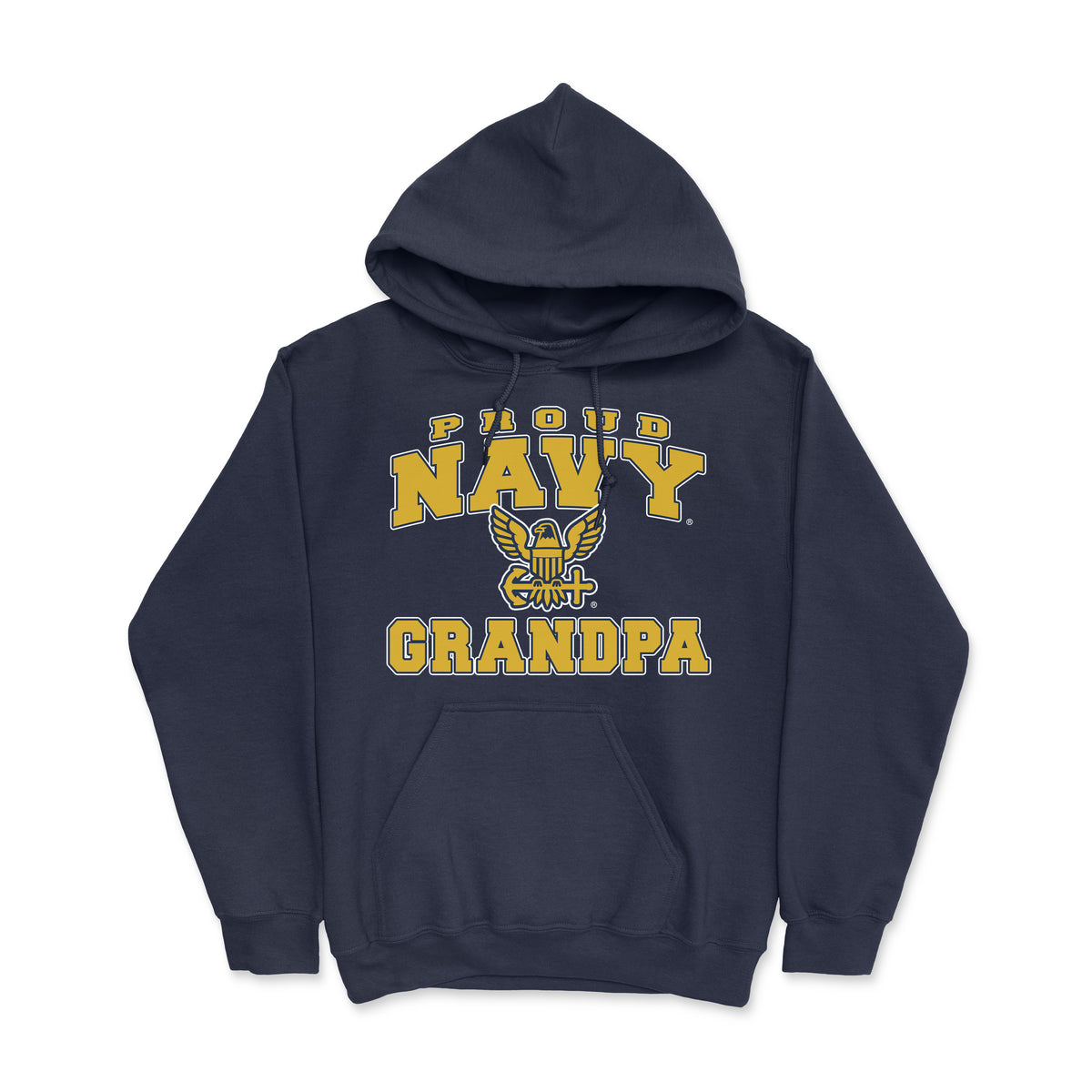 Proud Navy Grandpa Hoodie | Men's | USN For Life | — USN for Life