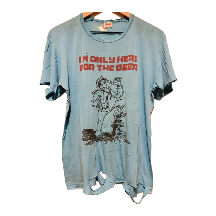 I'm Only Here for the Beer Vintage WWII Era T-Shirt