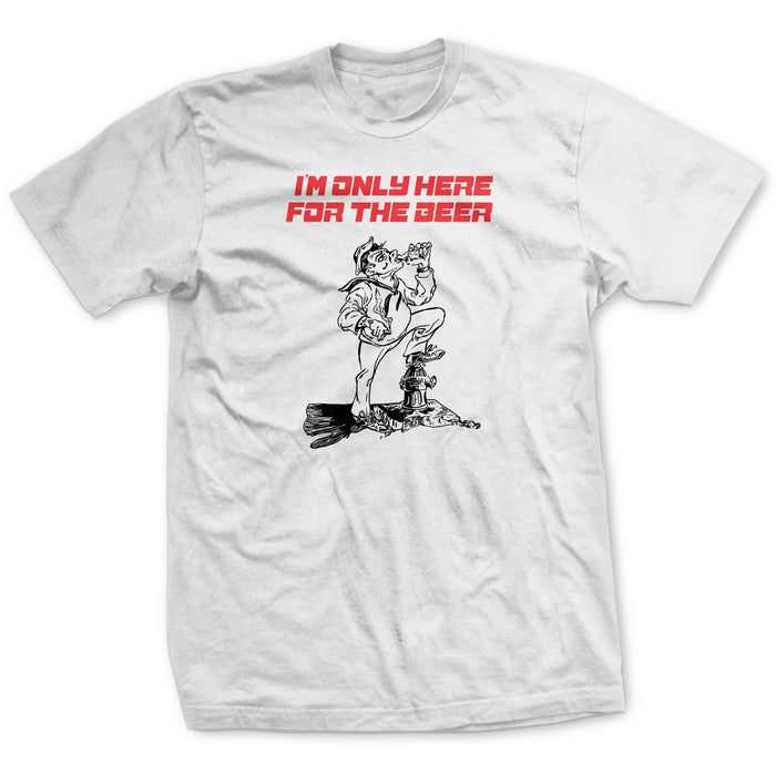 I'm Only Here for the Beer Vintage WWII Era T-Shirt