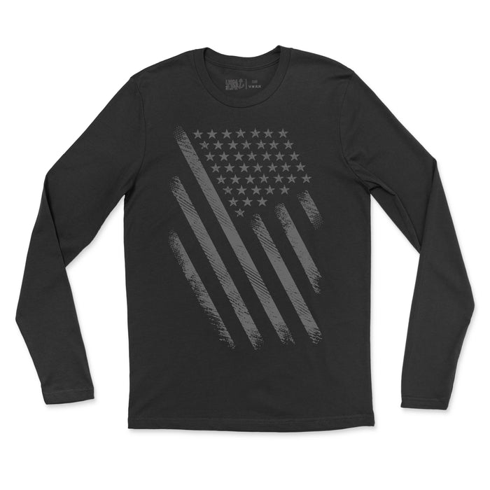 US Flag Men's Long Sleeve T-Shirt