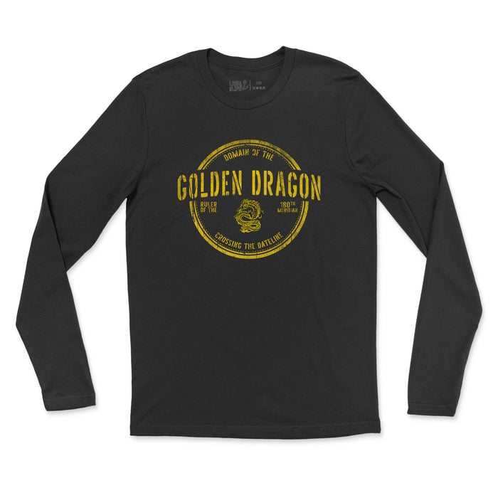 Vintage Golden Dragon Men's Fine Jersey Long Sleeve Tee