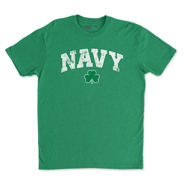 NAVY SHAMROCK Limited Emerald Edition Men's T-Shirt