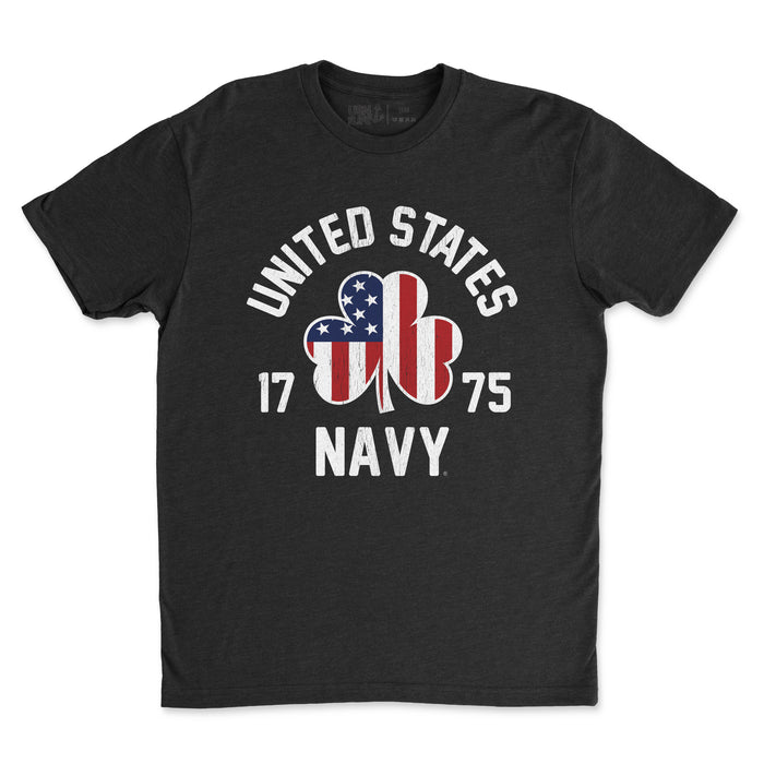 US Navy Shamrock Flag Men's Limited Emerald Edition T-Shirt