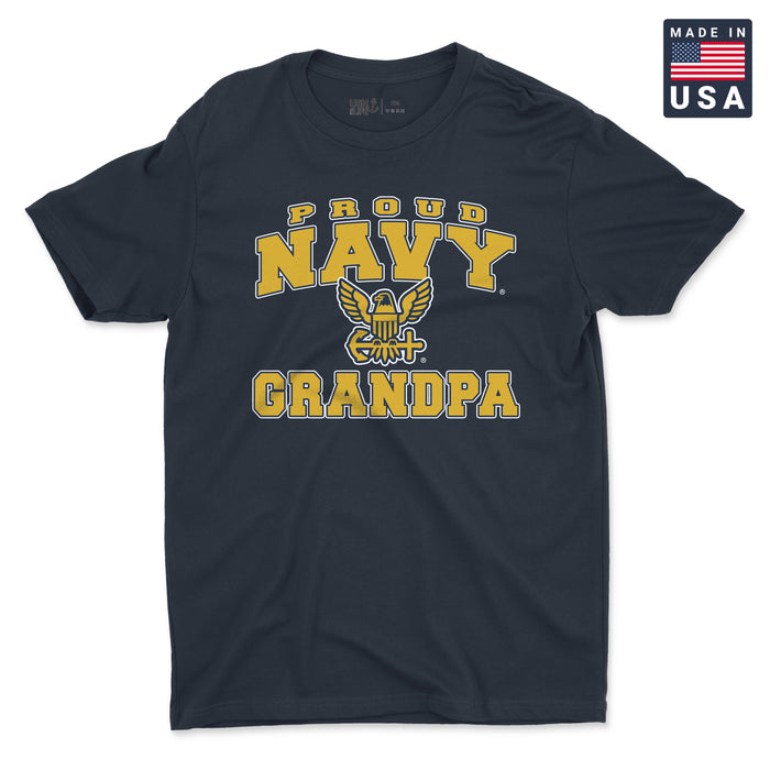 Proud Navy Grandpa T-Shirt