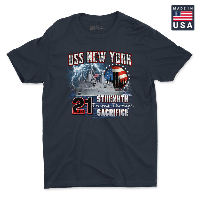 USS New York Men's T-Shirt