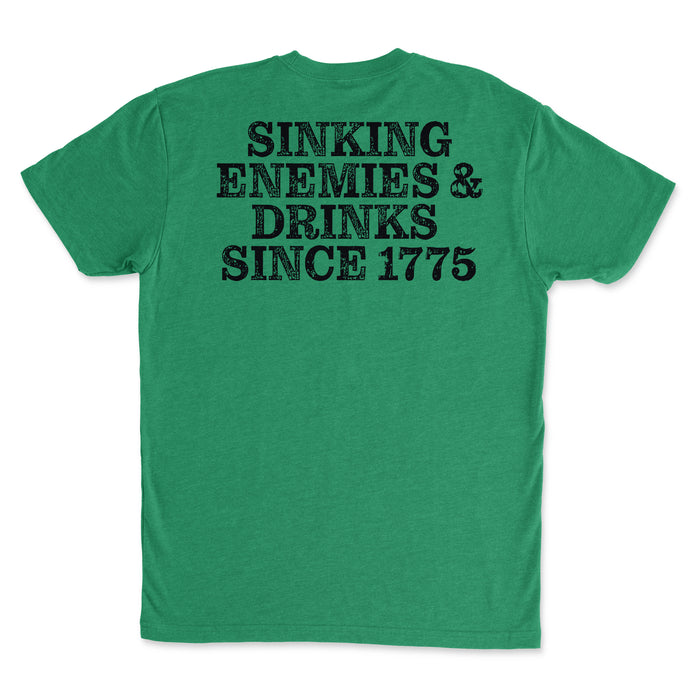 Sink Drinks All Black Men's Limited Emerald Edition T-Shirt