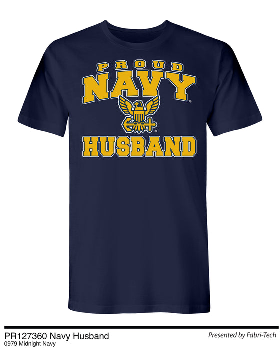 Proud Navy Husband Men's T-Shirt