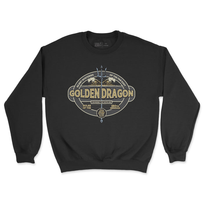 Golden Dragon Trident Men's Midweight Sweatshirt