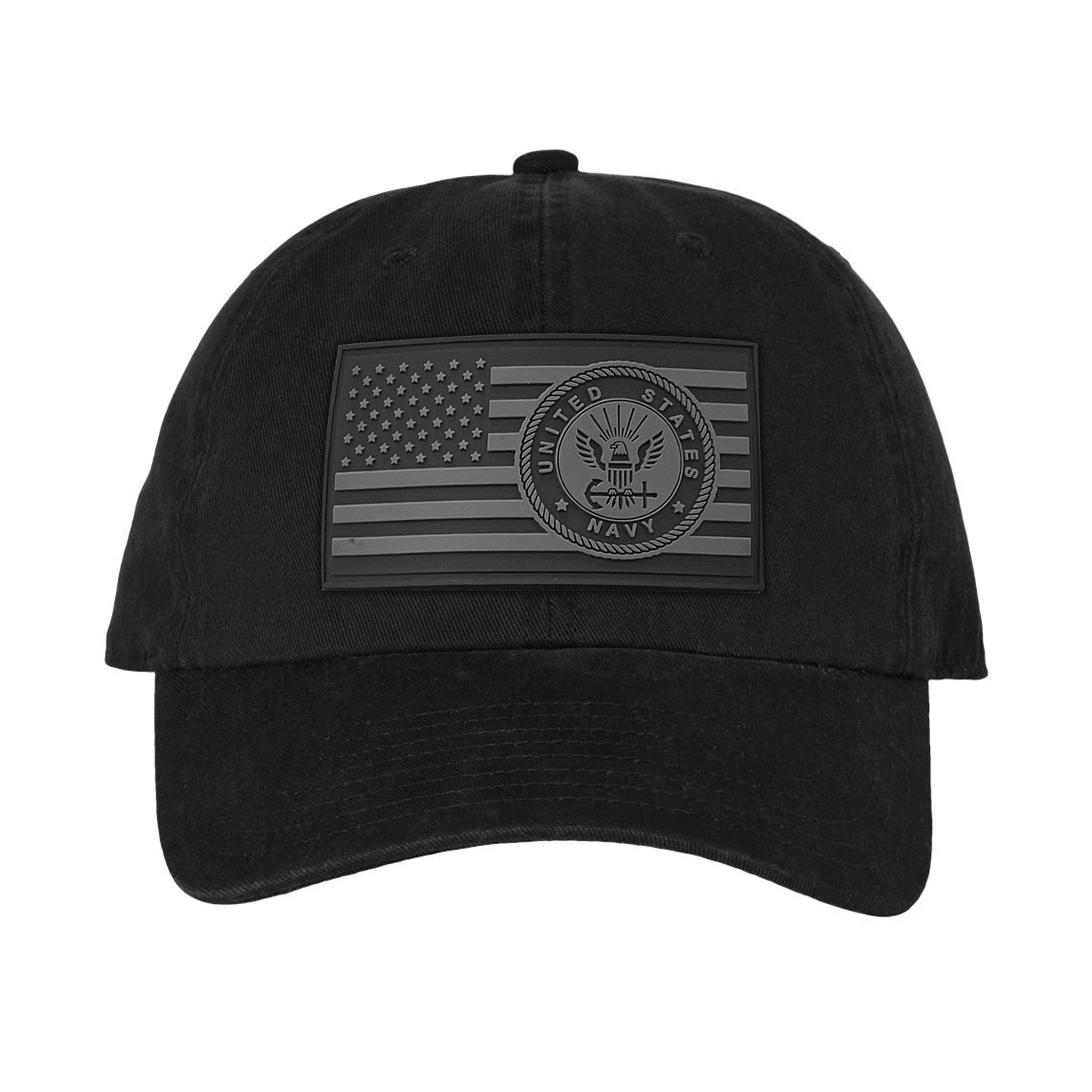 US Military Navy Shellback Baseball Cap – Officially Licensed, Black, Adjustable Strap, One Size Fits Most