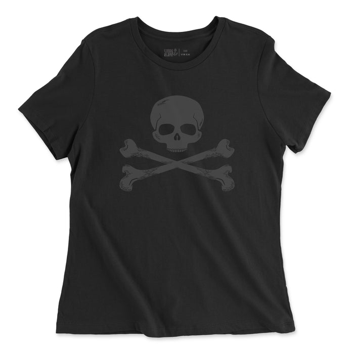 Ladies Jolly Roger Blackout T-Shirt