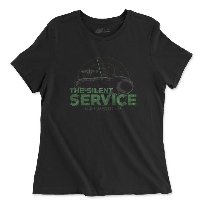 The Silent Service Dive Women's Relaxed Jersey T-Shirt
