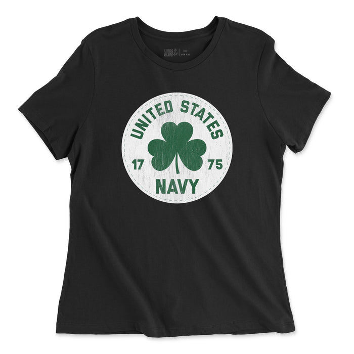 US Navy Shamrock Circle Women's Limited Emerald Edition T-Shirt