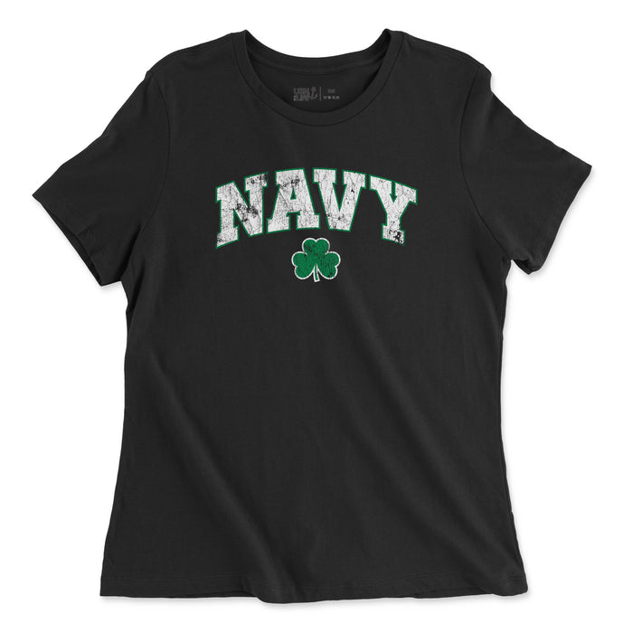 NAVY SHAMROCK Women's Limited Emerald Edition T-Shirt