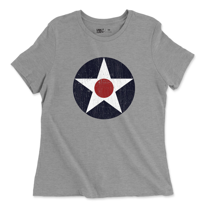 WWII Roundel Women's Relaxed Jersey T-Shirt