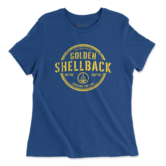 Golden Shellback Women's Relaxed Jersey T-Shirt