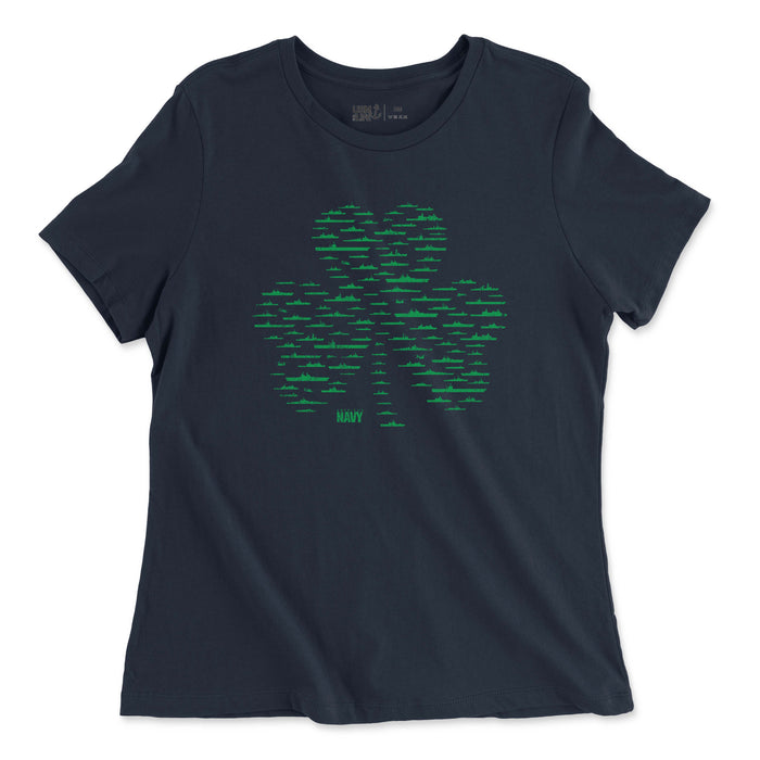 The Fleet Shamrock St. Patrick's Day Women's Limited Emerald Edition T-Shirt
