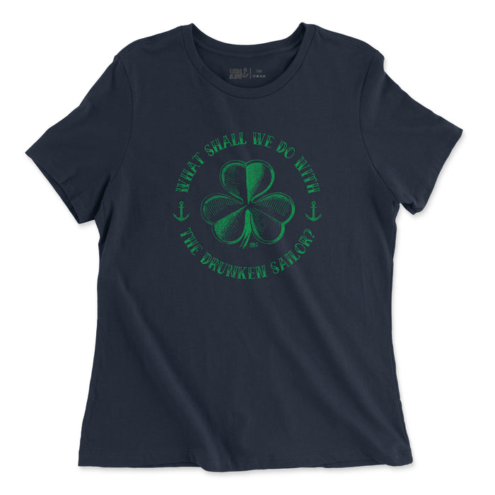 Drunken Sailor Green Women's Limited Emerald Edition T-Shirt