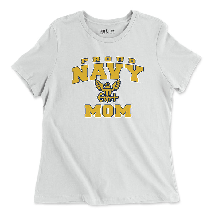 Proud Navy Mom T-Shirt