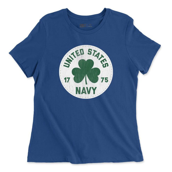 US Navy Shamrock Circle Women's Limited Emerald Edition T-Shirt