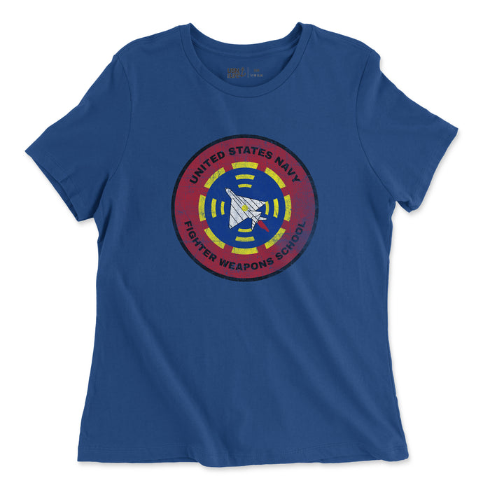 TOPGUN Fighter Weapons School Women's Relaxed Jersey T-Shirt