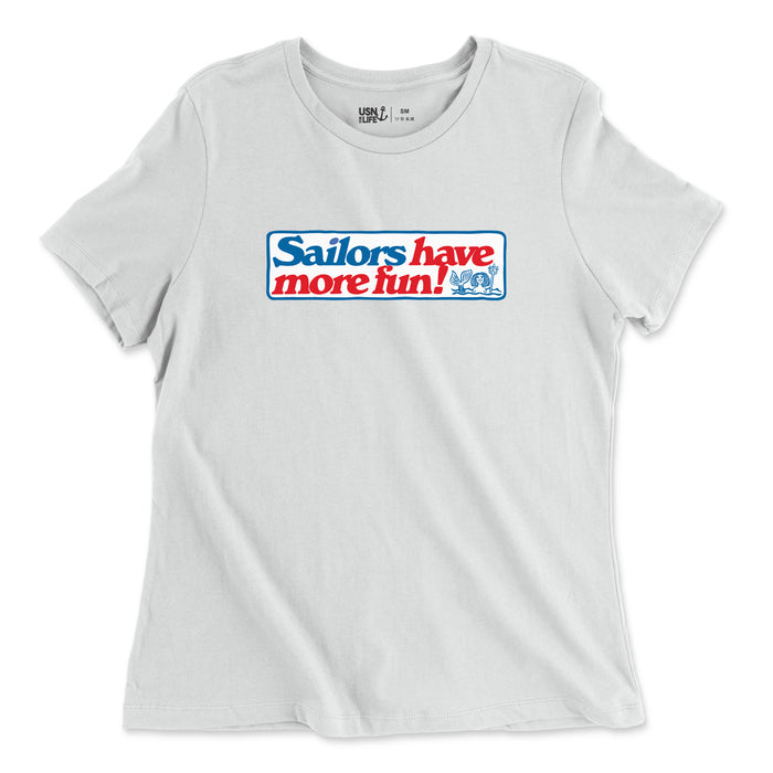 Sailors Have More Fun Women's Relaxed Jersey T-Shirt