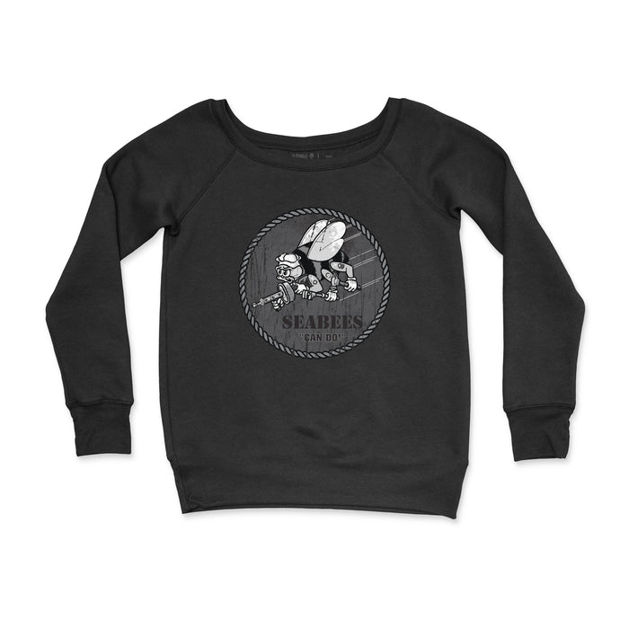 Vintage Seabees Women's CrewNeck