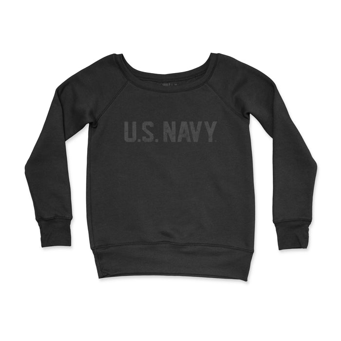 The U.S. Navy Blackout Women's CrewNeck