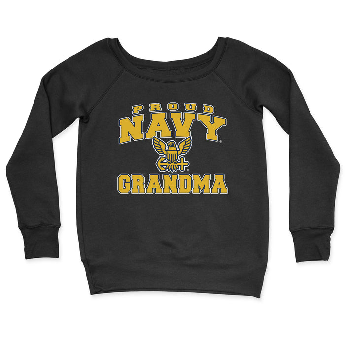 Proud Navy Grandma CrewNeck