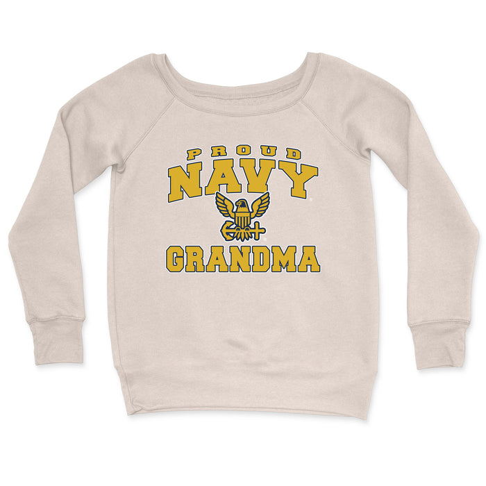 Proud Navy Grandma CrewNeck