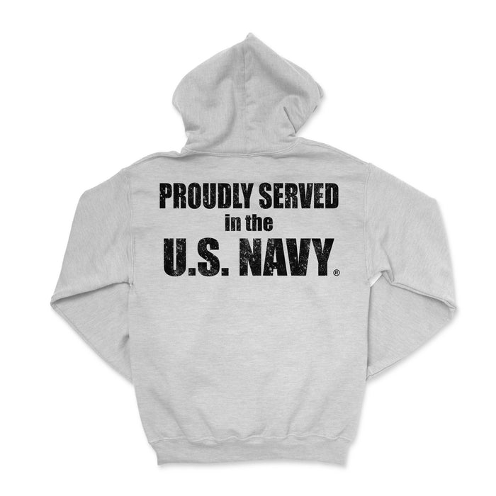 Proudly Served in the US Navy Men's Hoodie